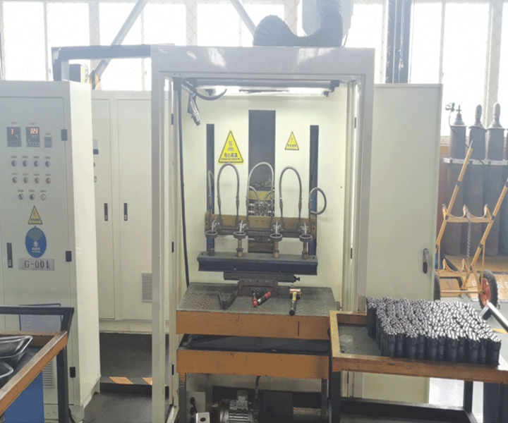 Hot Insertion of Carbide Inserts