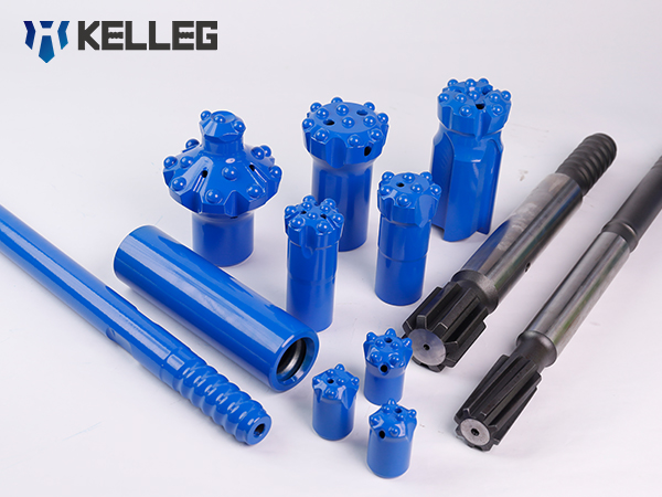 Top hammer rock drilling Tools